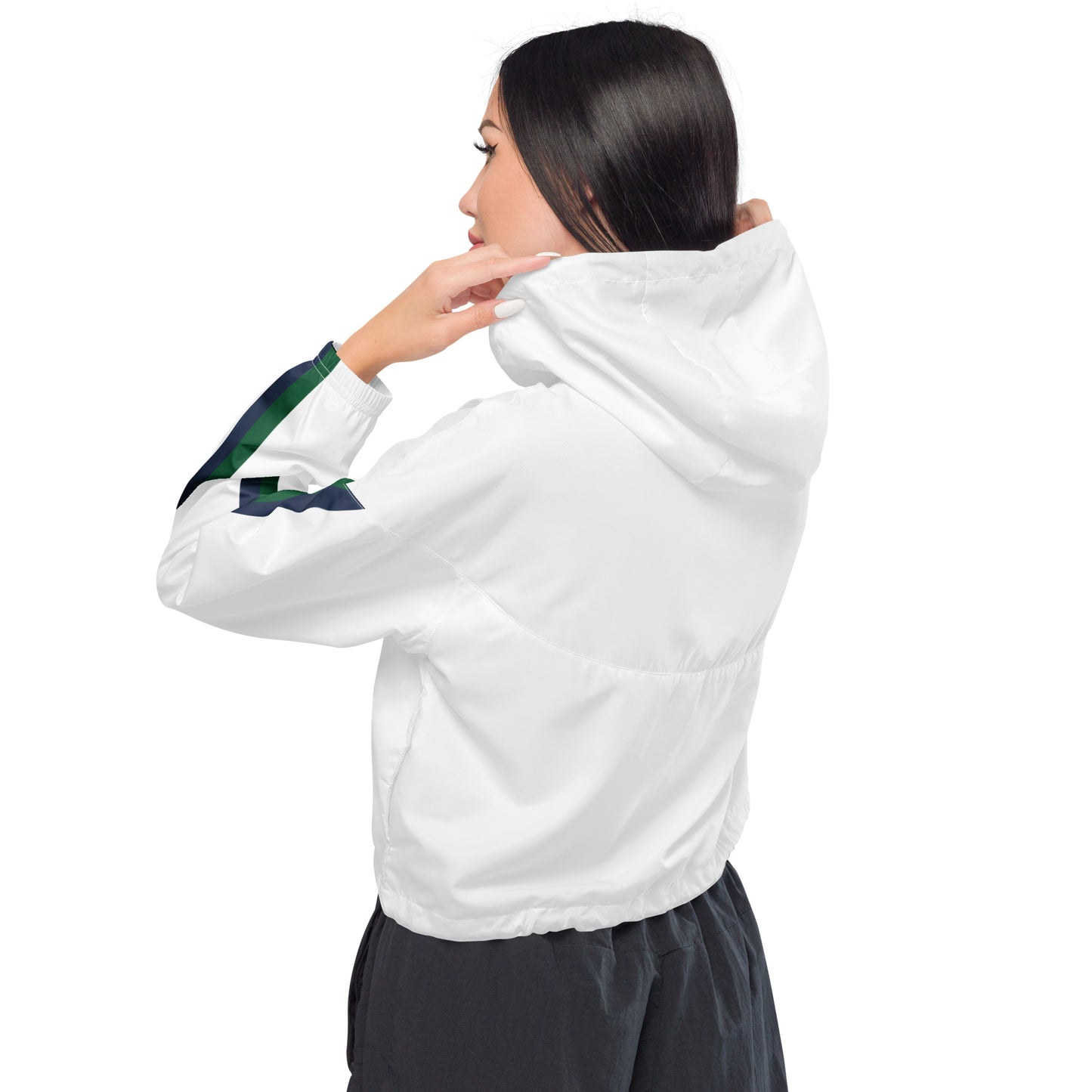 Women’s cropped windbreaker