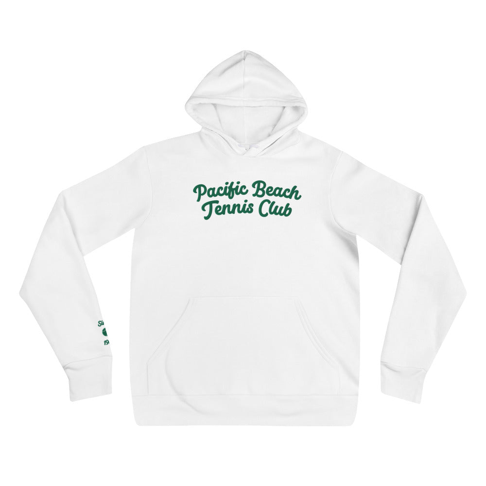 Cotton - Fleece embroidered hoodie. (more color options)