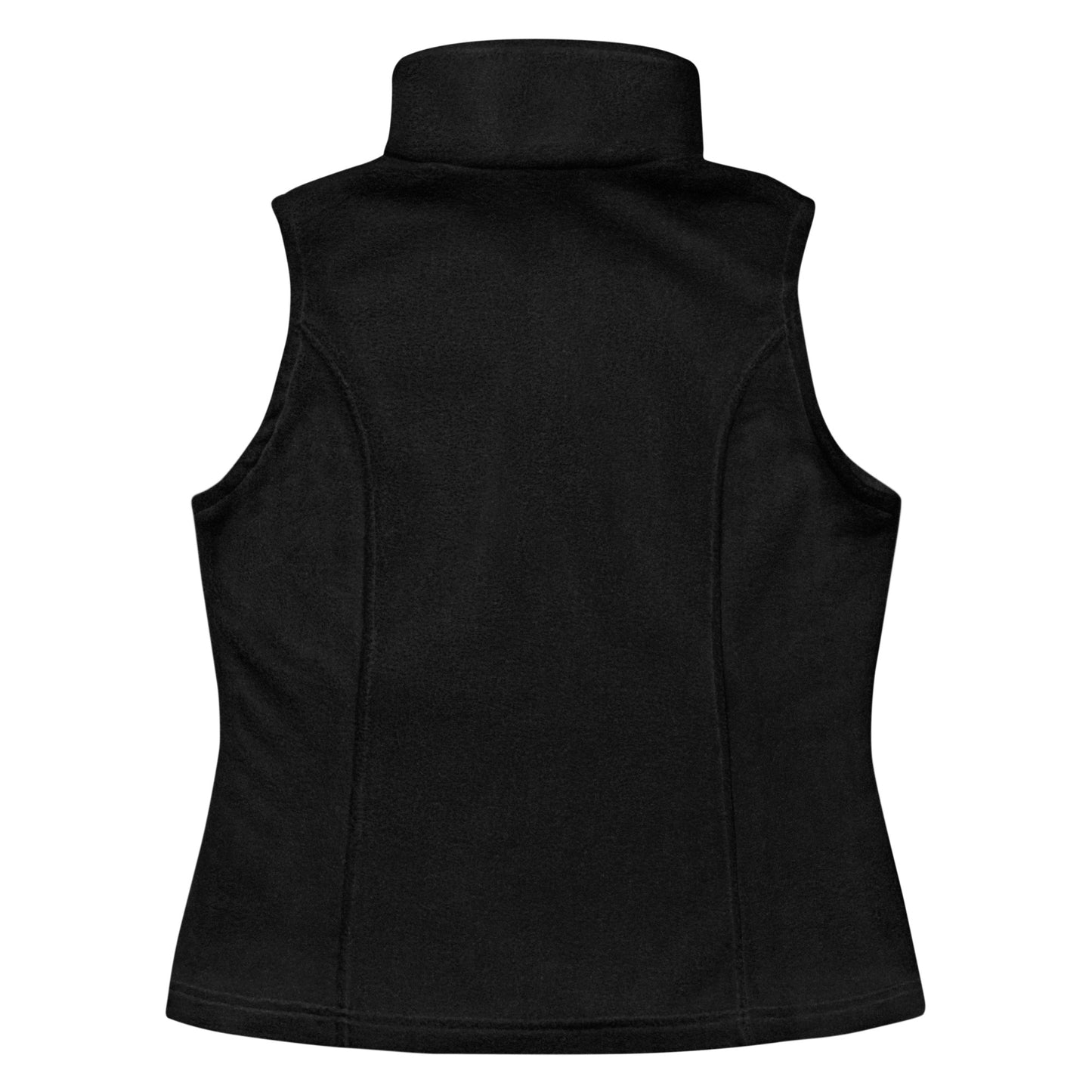 Embroidered women’s PBTC x Columbia fleece vest