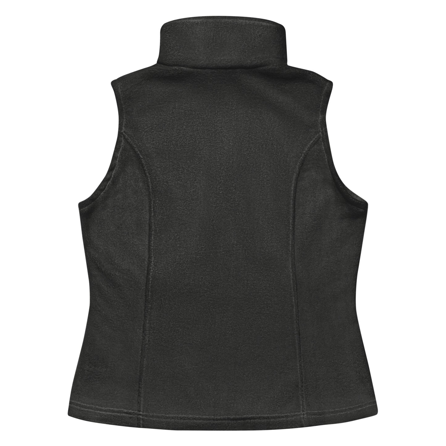 Embroidered women’s PBTC x Columbia fleece vest